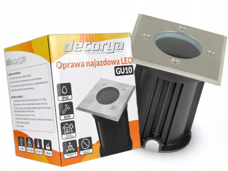 Nájazdové svietidlo Decorya DecoGround 50 W